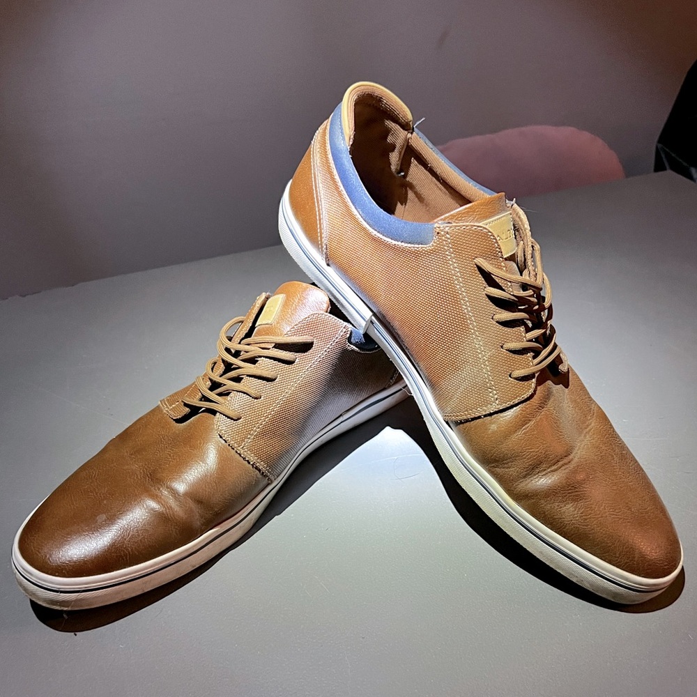 Brown Aldo Dwain Low Top Sneaker Size 12